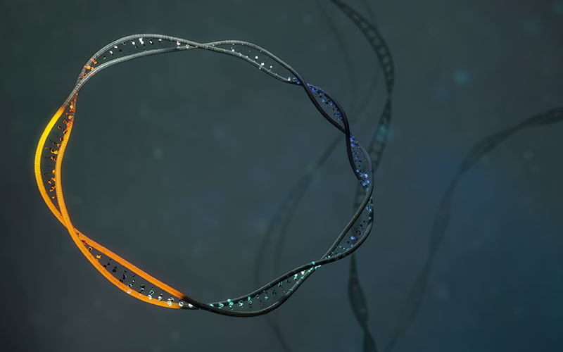 Nano helix structure